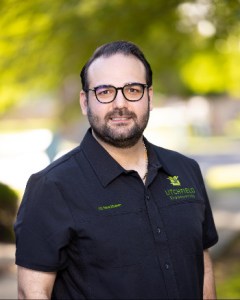 Portrait photograph of Dr. Moaven